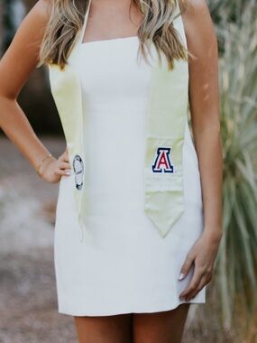 Meshki White Strapless Mini Dress